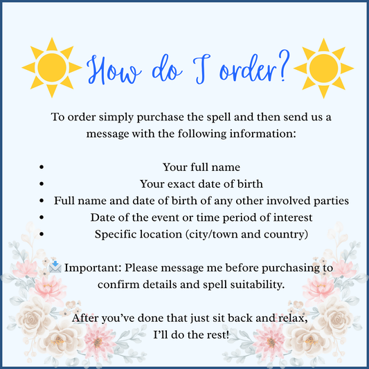 ☀️Weather Spell Ritual