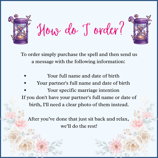 Marry Me Spell Ritual