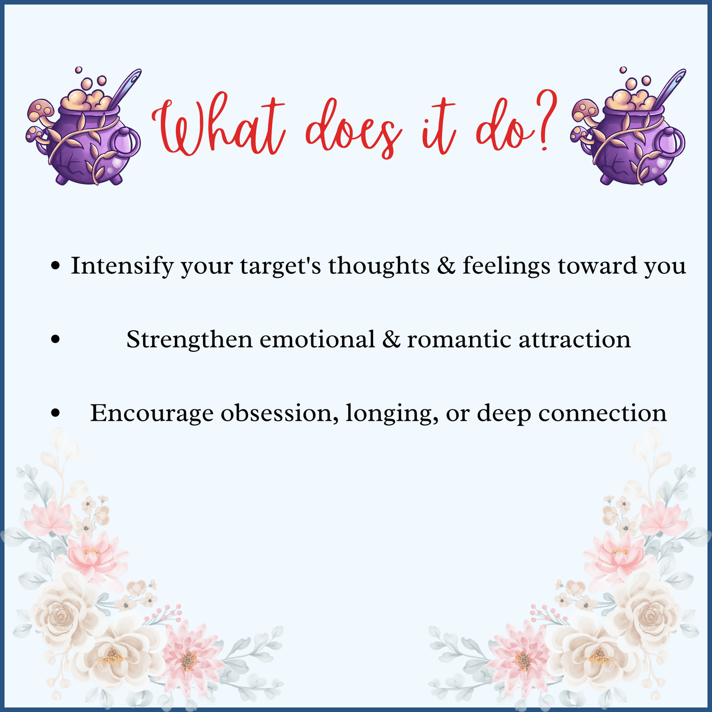 Obsession Spell Ritual